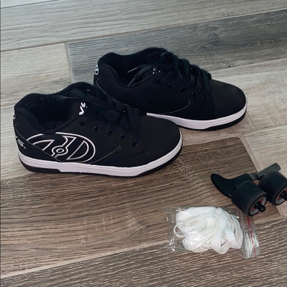 Heelys Other - HEELY’S!! Blk /Wht Size 3 like new!!